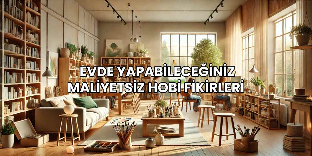 evde yapılabilecek masrafsız hobi fikirleri listesi