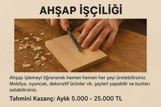 ahşap işçiliği