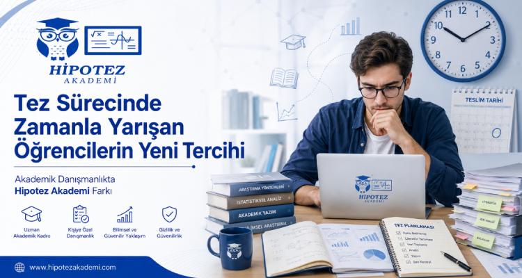 Tez Sürecinde Zamanla Yarışan Öğrencilerin Yeni Tercihi: Akademik Danışmanlıkta Hipotez Akademi Farkı